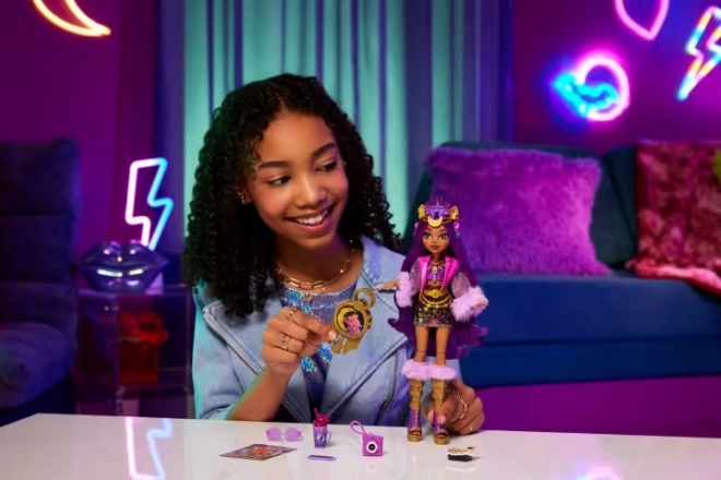 Barbie Monster fest lalka - Clawdeen HXH80