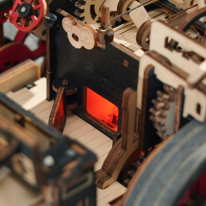 RoboTime 3D mechaniczna układanka Maszyna parowa