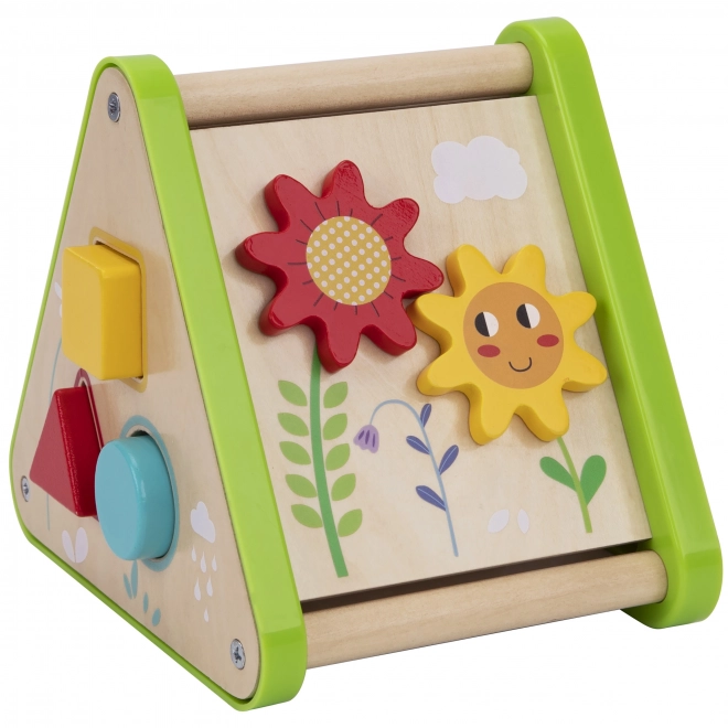 Montessori sensoryczna skrzynka XXL 6w1 od Tooky Toy