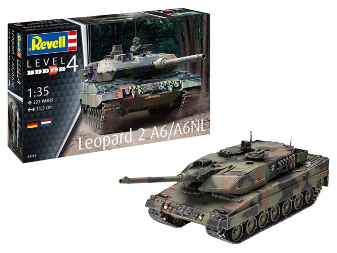 Plastikowy model Leopard 2A6/A6NL