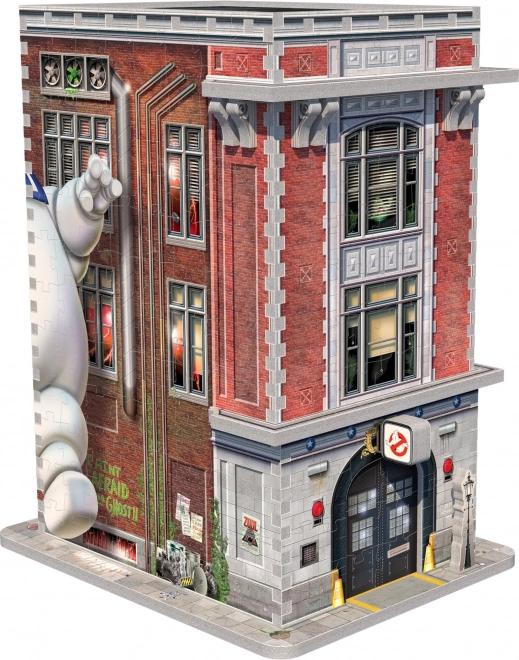 WREBBIT 3D puzzle Ghostbusters: Remiza strażaków Pogromców Duchów 500 elementów