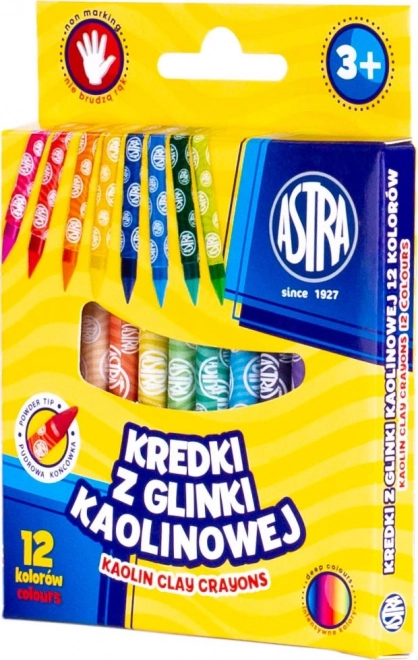 ASTRA kredki kaolinowe 12 szt.