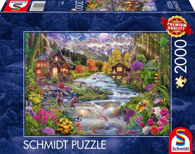 Puzzle Górski Strumień 2000 elementów