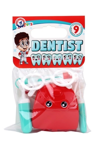 Zestaw małego dentysty dla dzieci 9 szt.