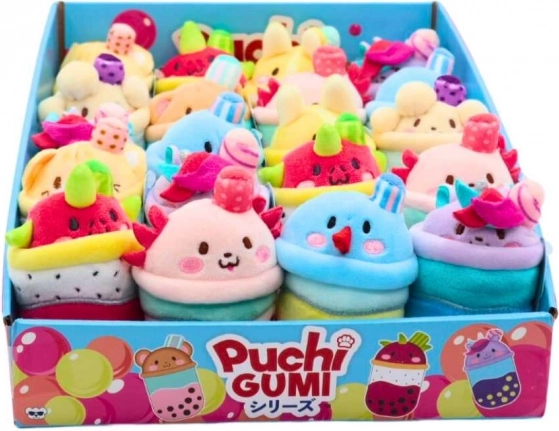 Puchi Gumi mini pluszowe bubble tea do kieszeni