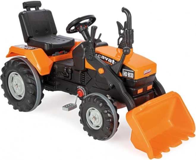 Pilsan Traktor na pedały z łopatą XXL pomarańczowy