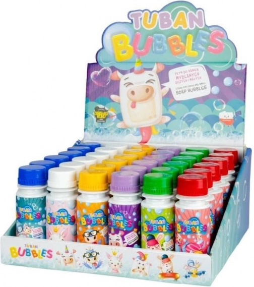 Zestaw małych baniek 60 ml – mix, display 36 szt.