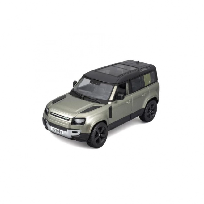 Metalowy samochodzik Land Rover Defender 110 zielony