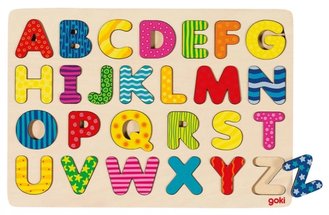 Goki Puzzle ABC alfabet - wielkie litery