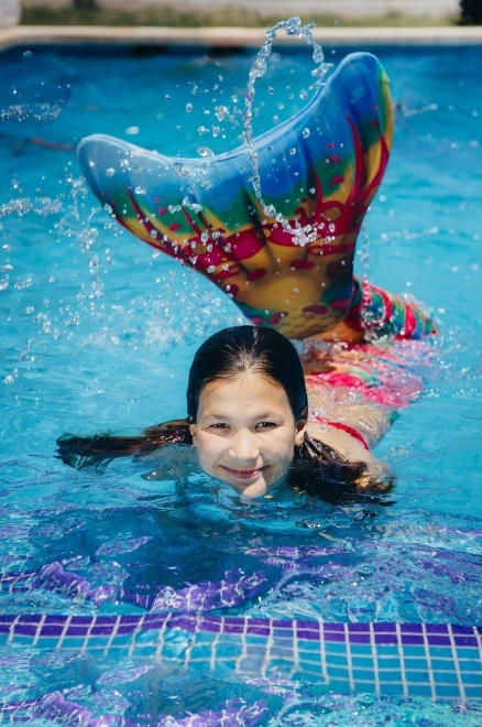 Syreni ogon z monopalwę Rainbow i Bikini