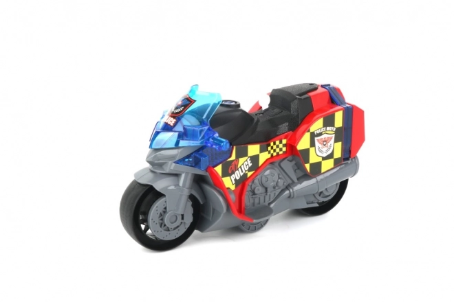 Zabawka motocykl z realistycznymi efektami