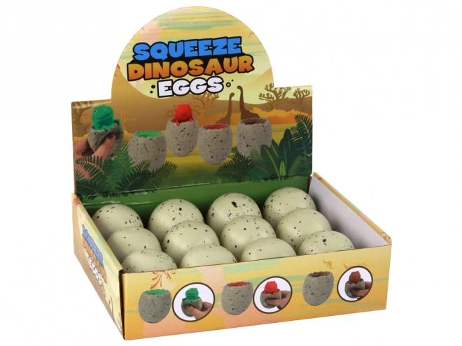 Antystresowa zabawka Dinozaur w jajku Squishy squishy