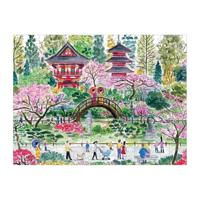 Puzzle Japoński Ogród Herbaciany - 300 elementów