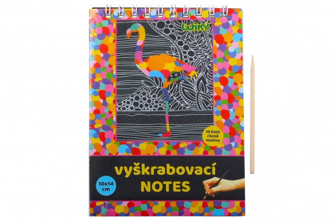 Notes do drapania 10x14cm / 10 arkuszy