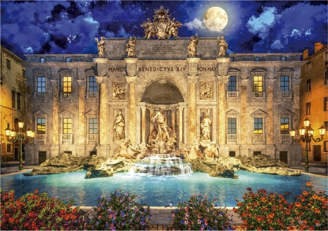 Puzzle EDUCA Fontana di Trevi, Rzym – 1000 elementów
