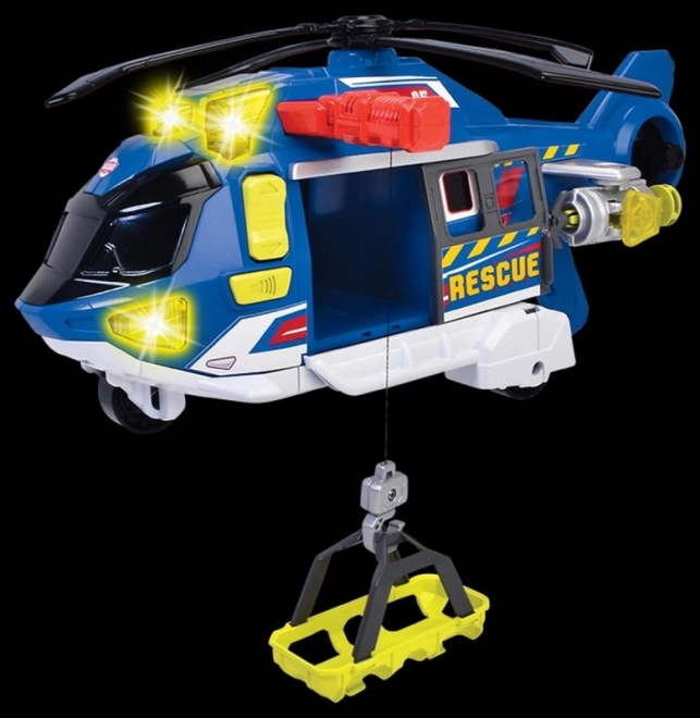 Helikopter ratunkowy 39 cm, światło, dźwięk