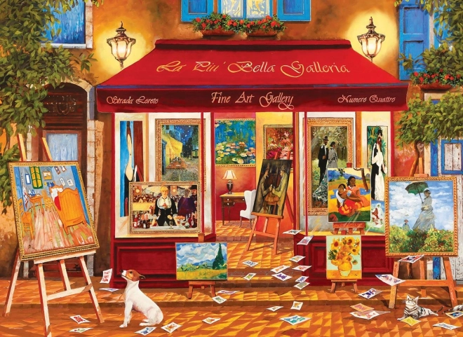Eurographics Puzzle Artystyczna Galeria 1000 elementów