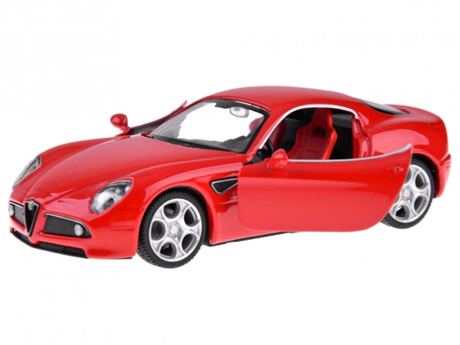 Metalowy model auta Alfa Romeo 8C Competizione skala 1:32