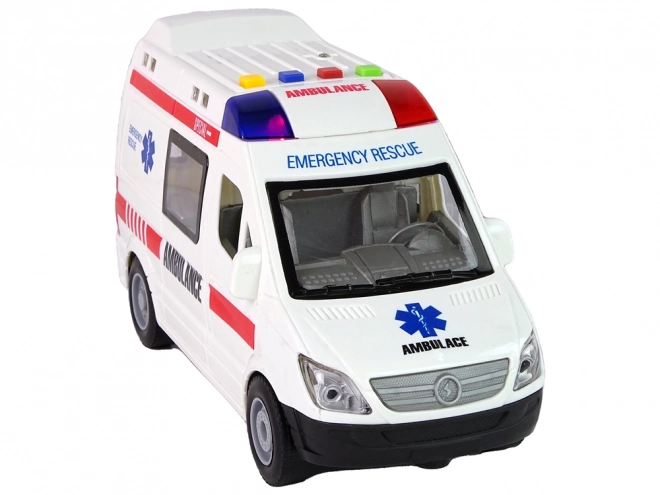 Ambulans Światła Dźwięki Dźwięki Napęd tarcia