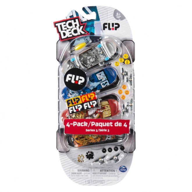 Tech Deck fingerboard czteropak