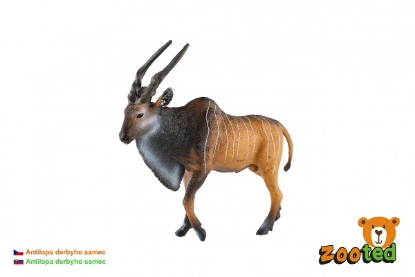 Antylopa Derby'ego samiec plastik 14cm w woreczku