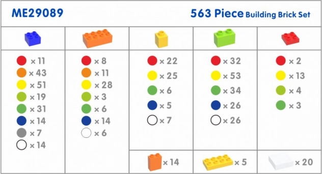 Zestaw konstrukcyjny MASTERKIDZ STEM z 563 elementami i 4 nakładkami na panel