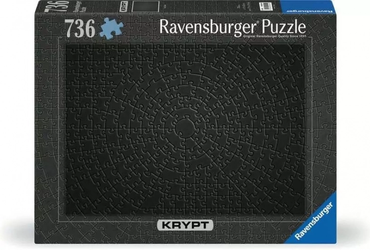 Puzzle RAVENSBURGER Krypt czarne 736 elementów