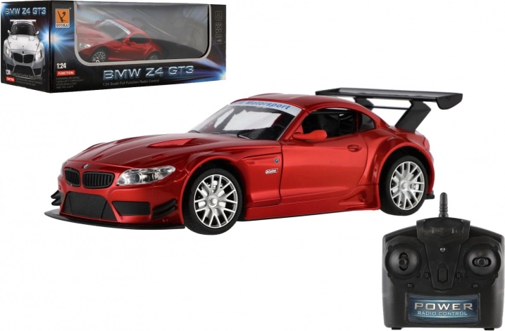 rc auto bmw z4 gt3 1:24 z światłami i 2,4 ghz