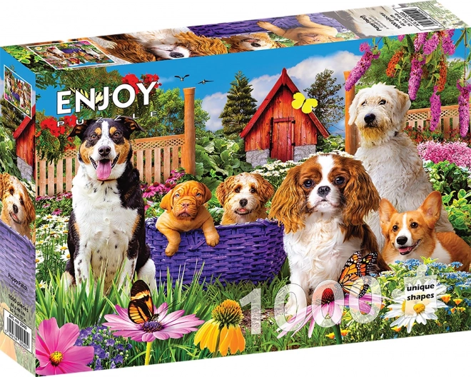 Cieszcie się Puzzle Psi Patrol 1000 elementów
