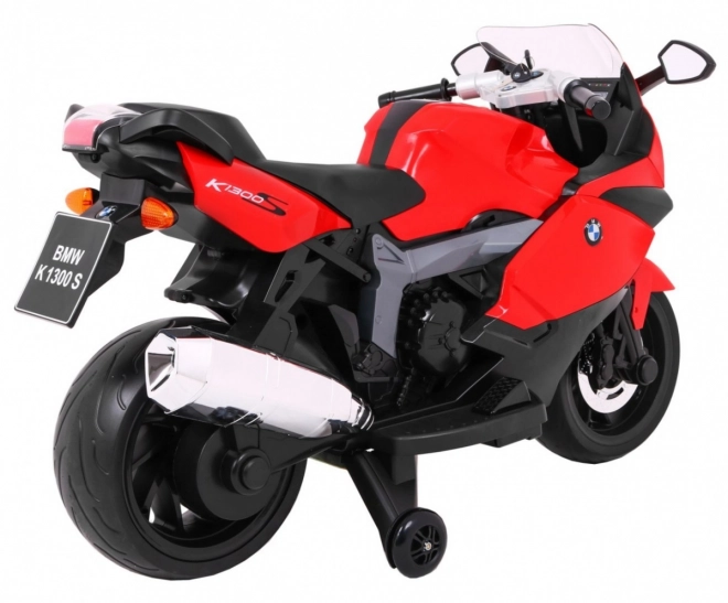 Dziecięcy motocykl BMW K1300S na baterie czerwony