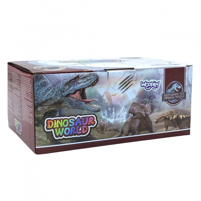 Zestaw dinozaurów XL z podkładem
