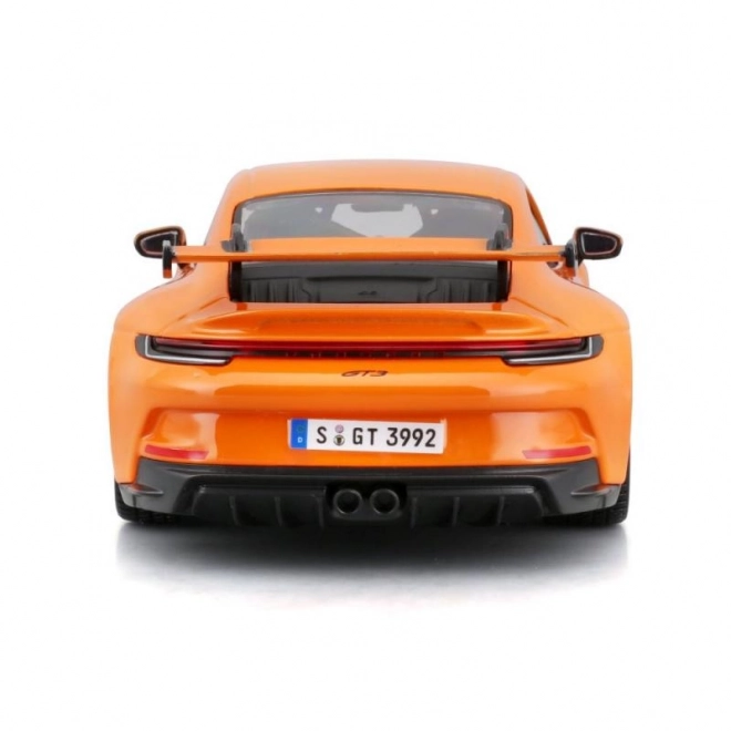 Model Bburago Porsche 911 GT3 pomarańczowy 1:24