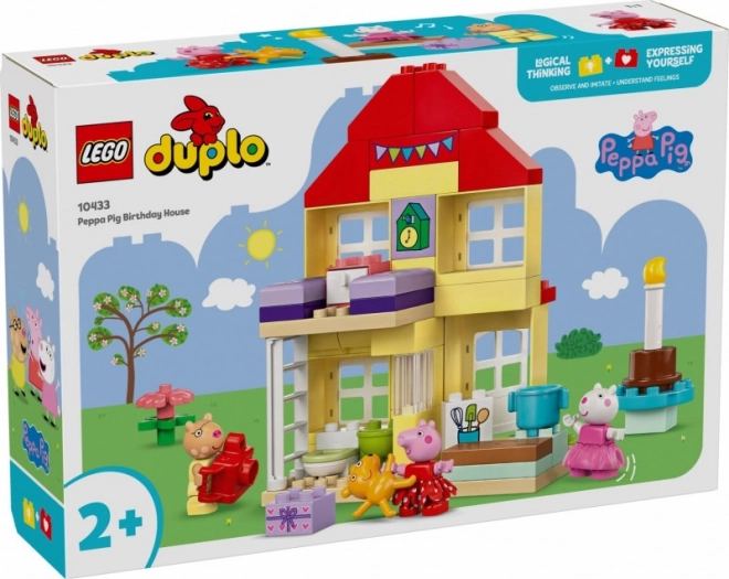LEGO DUPLO 10433 Świnka Peppa i dom urodzinowy