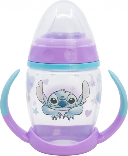 Kubek z uszkami i silikonowym ustnikiem STITCH 270 ml