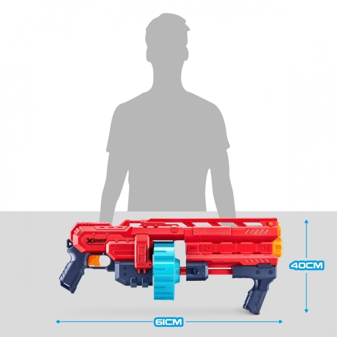 Wyrzutnia X-Shot Excel Fortress z 48 rzutkami