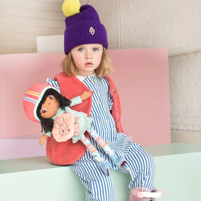 Lilliputiens lalka Liza na rolkach