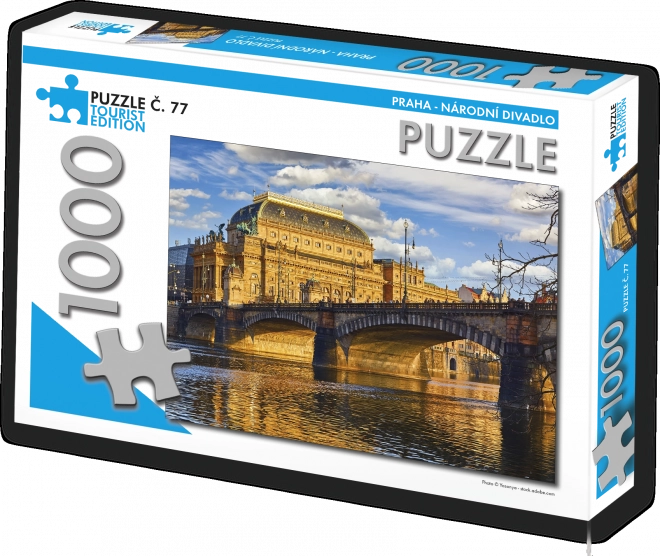 Puzzle Praga - Teatr Narodowy 1000 elementów