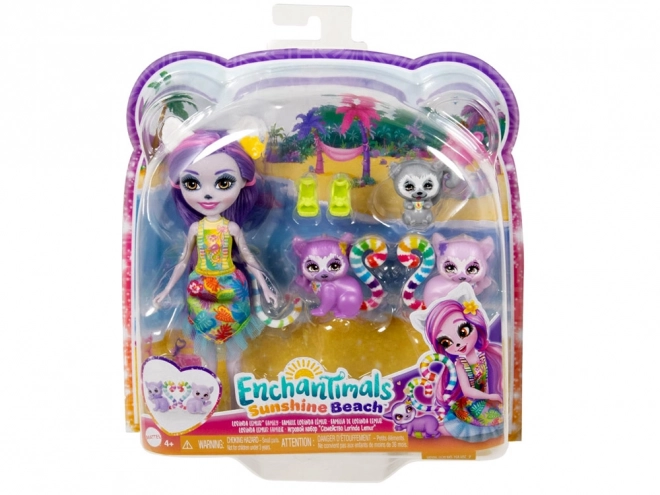 Lalki Enchantimals - Rodzina Lemurów
