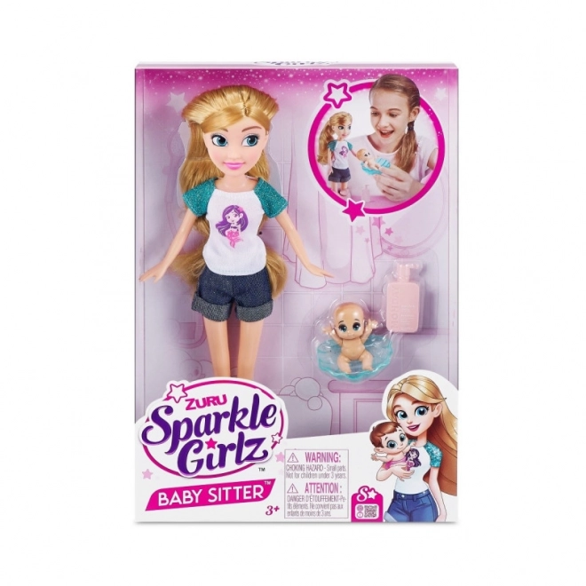 Zuru Sparkle Girlz opiekunka do dziecka lalka