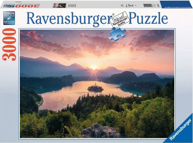 Puzzle Ravensburger Jezioro Bled Słowenia 3000 kawałków