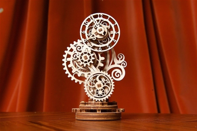 Ugears 3D drewniane mechaniczne puzzle Steampunkowe zegary