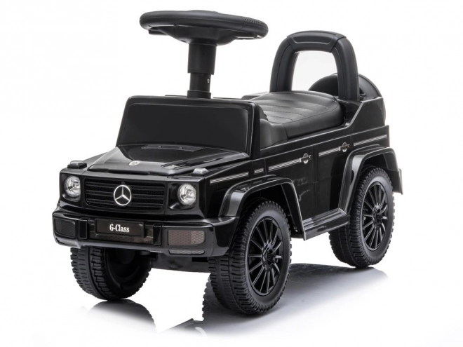 Jeżyk Mercedes G-Class czarny z klaksonem i dźwiękiem silnika