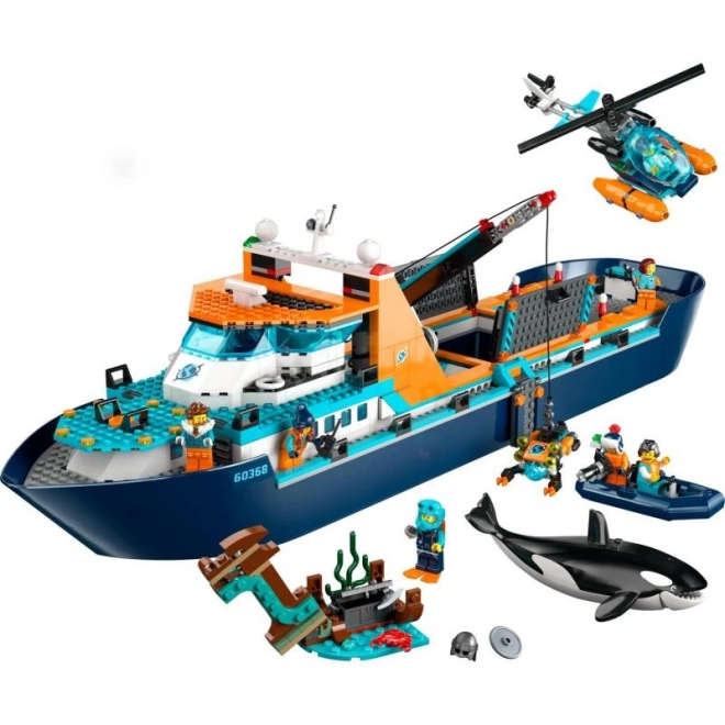 LEGO City statek badaczy Arktyki