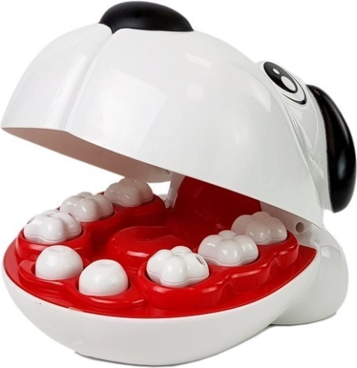 Głowa pieska z wyjmowanymi zębami