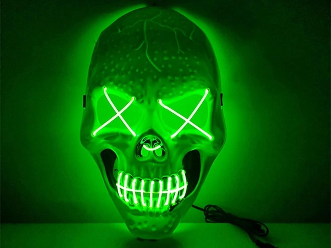 Świecąca maska Halloween