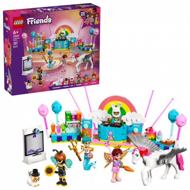 LEGO Friends Impreza kostiumowa z jednorożcem i wróżką