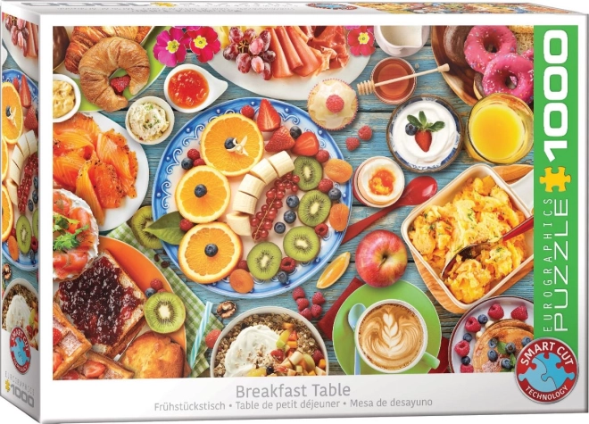 Puzzle EUROGRAPHICS - Śniadanie, 1000 elementów
