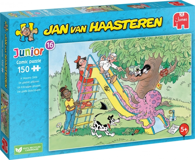 JUMBO Puzzle JvH Junior 16: Śliska zjeżdżalnia 150 elementów