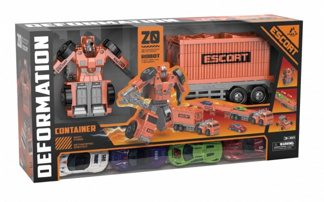 Transformers kontenerowy wóz - robot