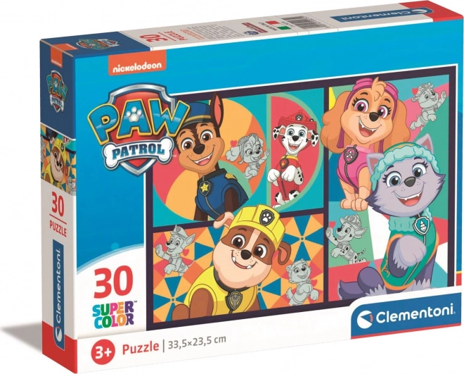 CLEMENTONI Puzzle Psi Patrol 30 elementów